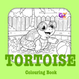 Tortoise Colouring Book - Digital Download
