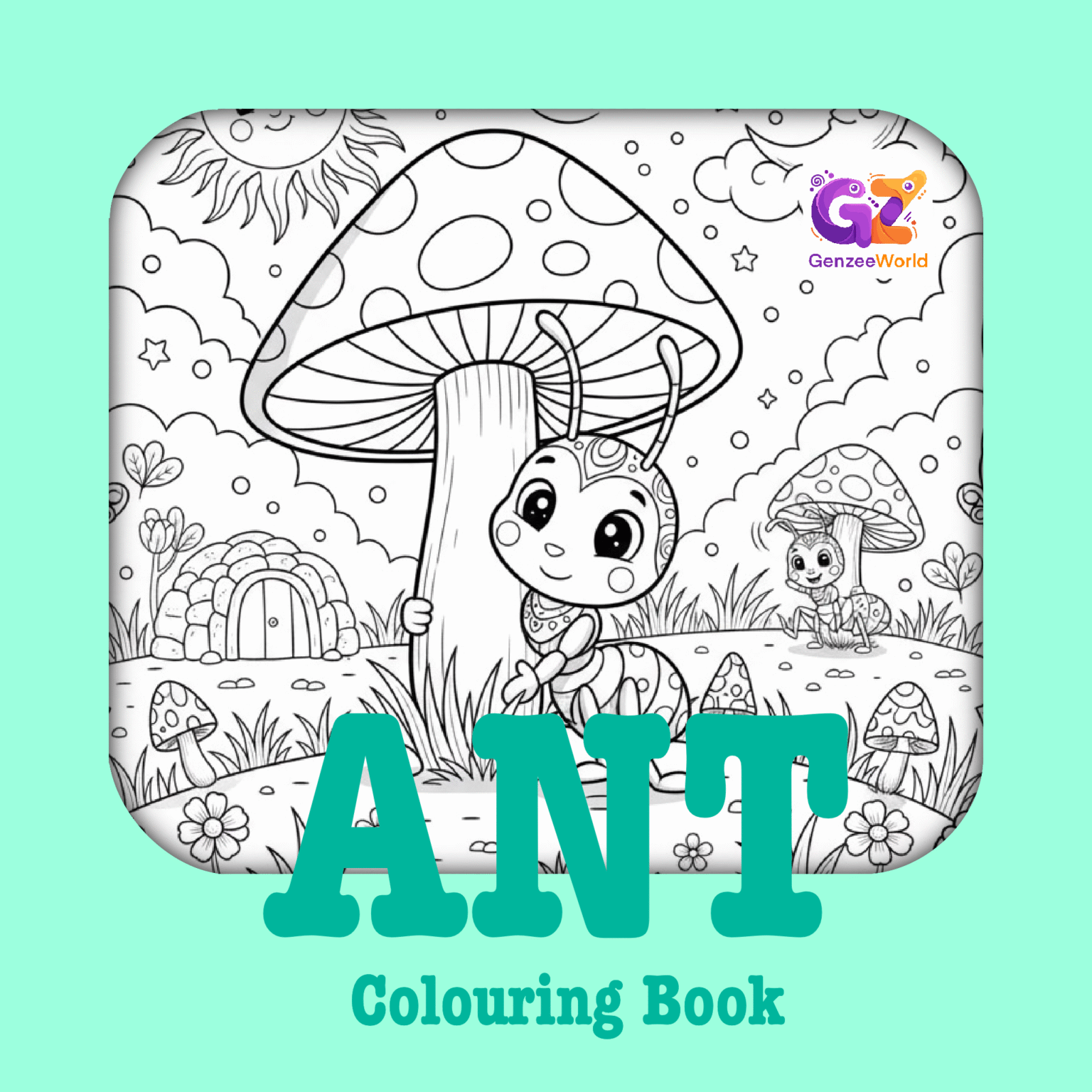 Gen Z Coloring Book - Trending Digital Printable PDF | Gen Zee World