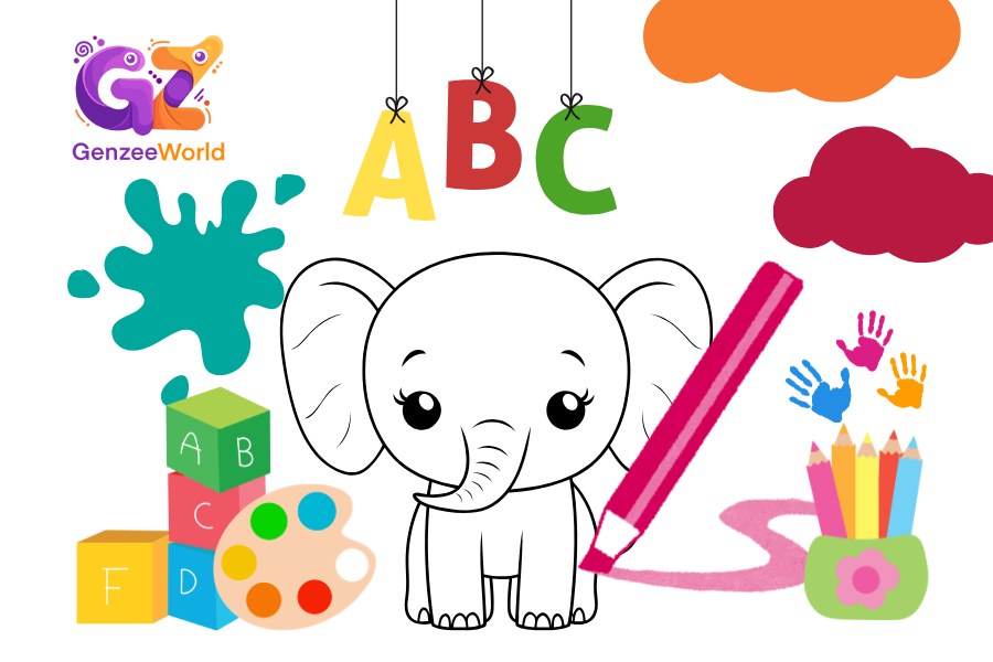 gen z colouring book