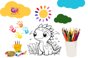 kids guide to colouring books by Gen Zee World