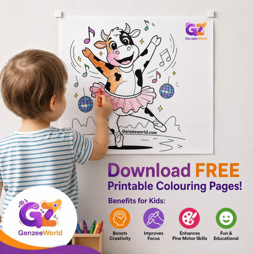 gen zee world download free colouring pages for kids