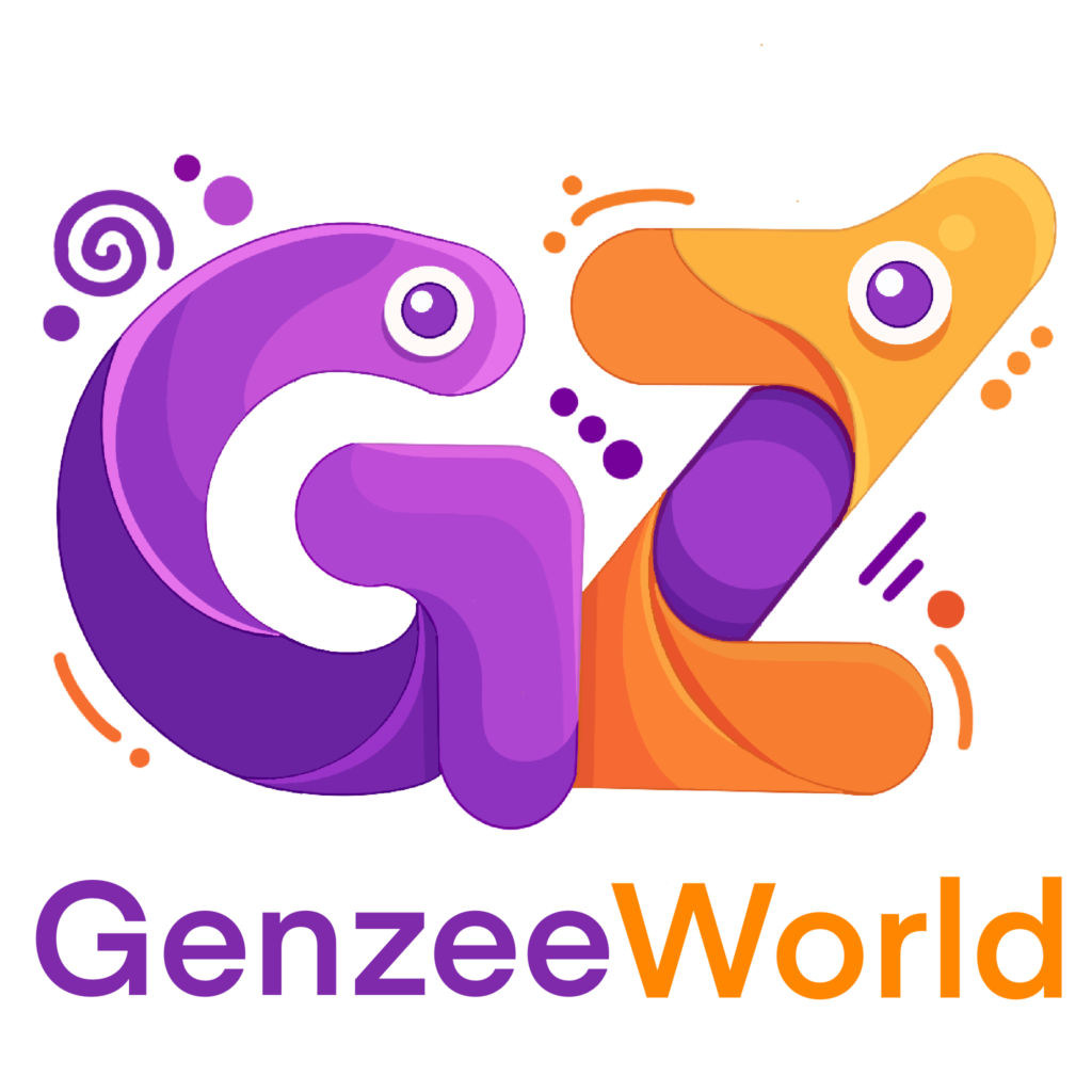Gen Zee World Logo Digital Products e-Books
