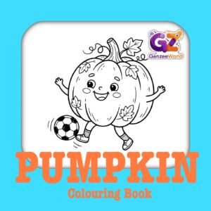 Pumpkin Colouring Book - Digital PDF Download