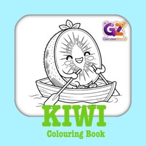 Kiwi Colouring Book - Digital PDF Download