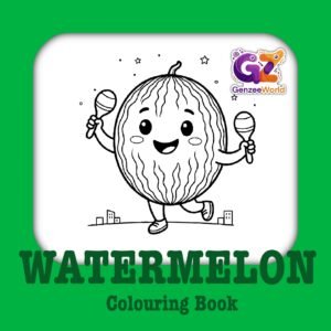 watermelong fruits colouring book by gen zee world united states, singapore, malaysia, australia, china, nepal, sri lanka